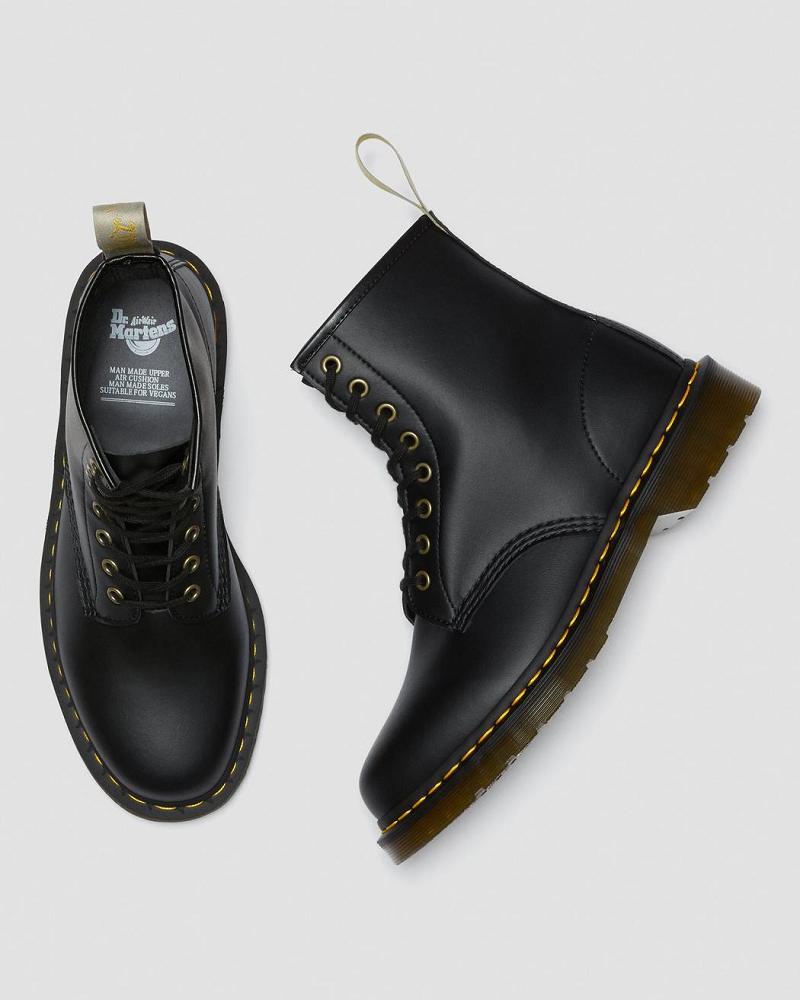 Dr Martens Vegan 1460 Felix Snørestøvler Dame Sort | DK 221MQZ